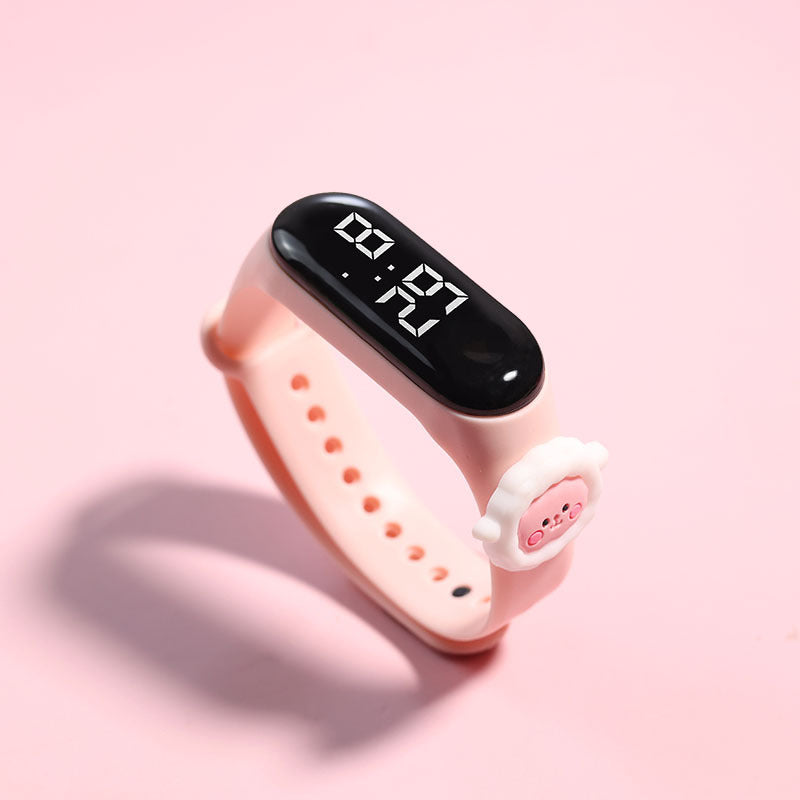 LED Electronic Watch Student Cute Doll Luminous