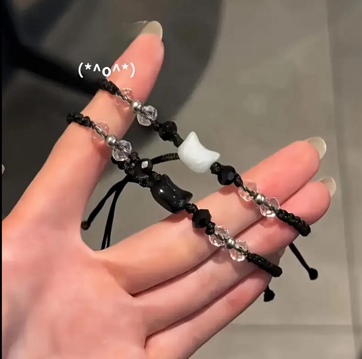 Cat Style Pendant Bracelet