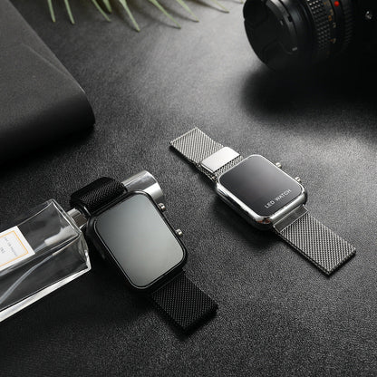 Luminous Led Student Digital Magnet Buckle Men&