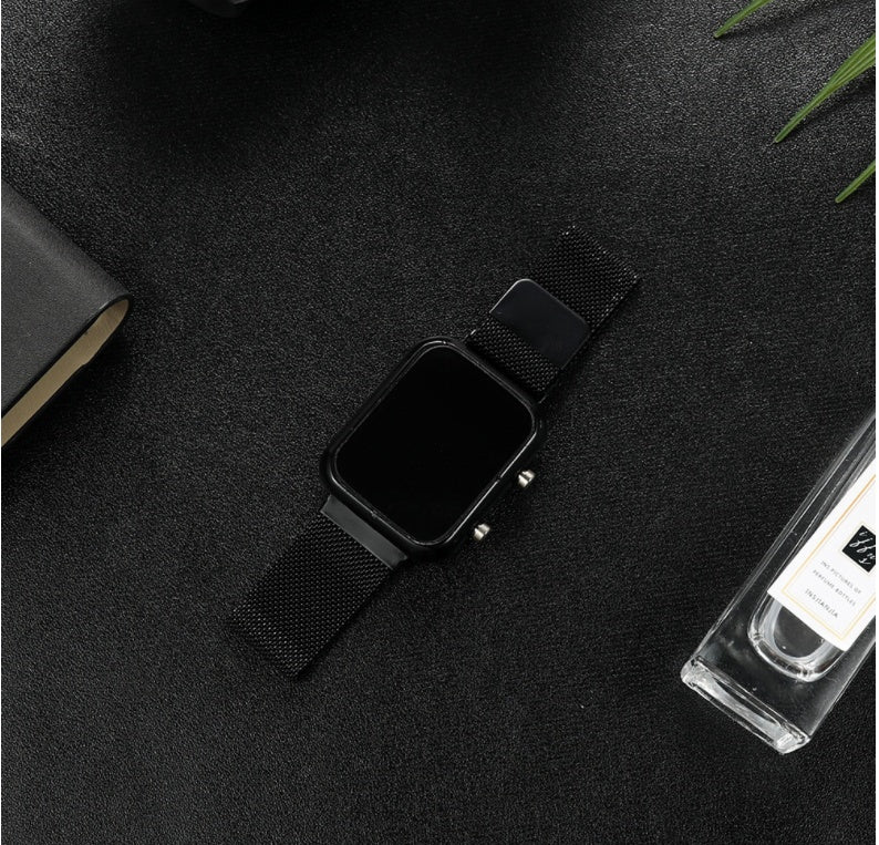 Luminous Led Student Digital Magnet Buckle Men&