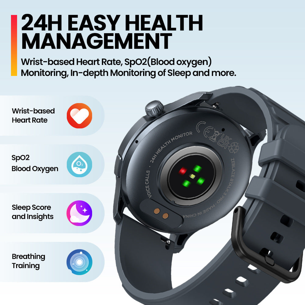 Smart Watch with Health Fitness Tracking