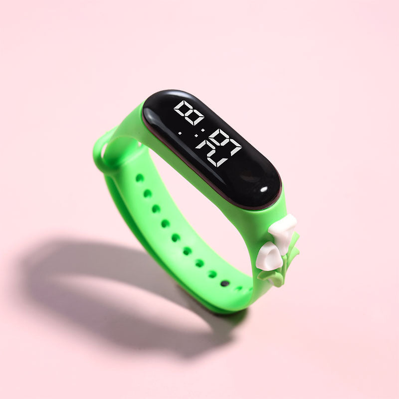 LED Electronic Watch Student Cute Doll Luminous