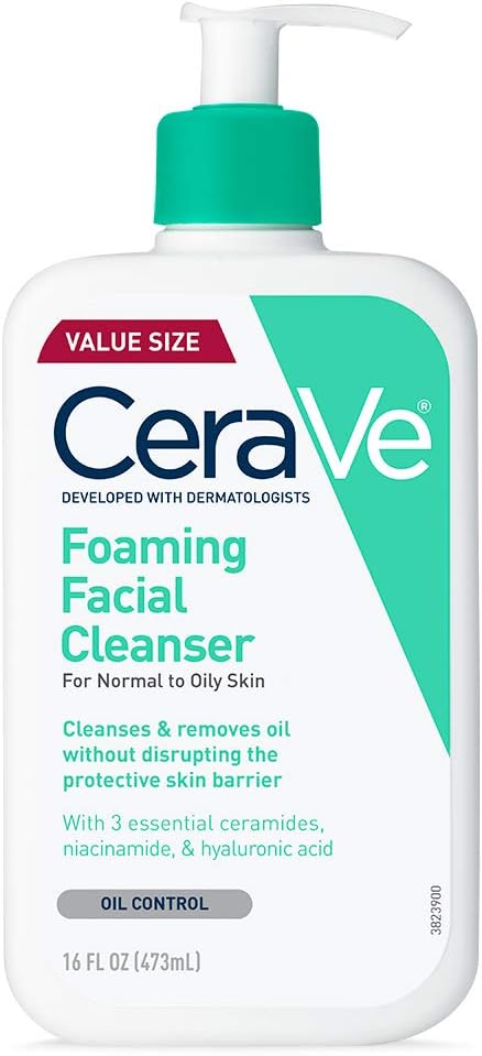 CeraVe -Foaming Facial Cleanser