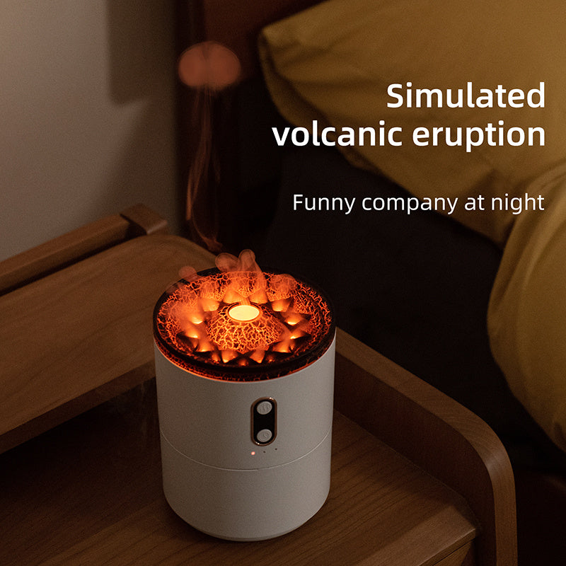Volcanic Flame Night Lamp