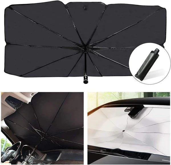Lamicall Car Windshield Sunshade For All Vehicles Pack of 2
