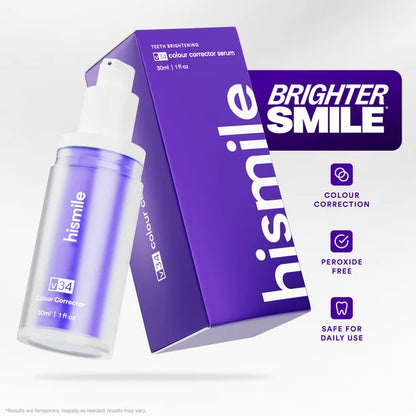 Hismile v34 Colour Corrector | Tooth Stain Removal