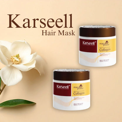2x Karseell Collagen Hair Mask Cream  500ml – Original | كريم شعر كارسيل