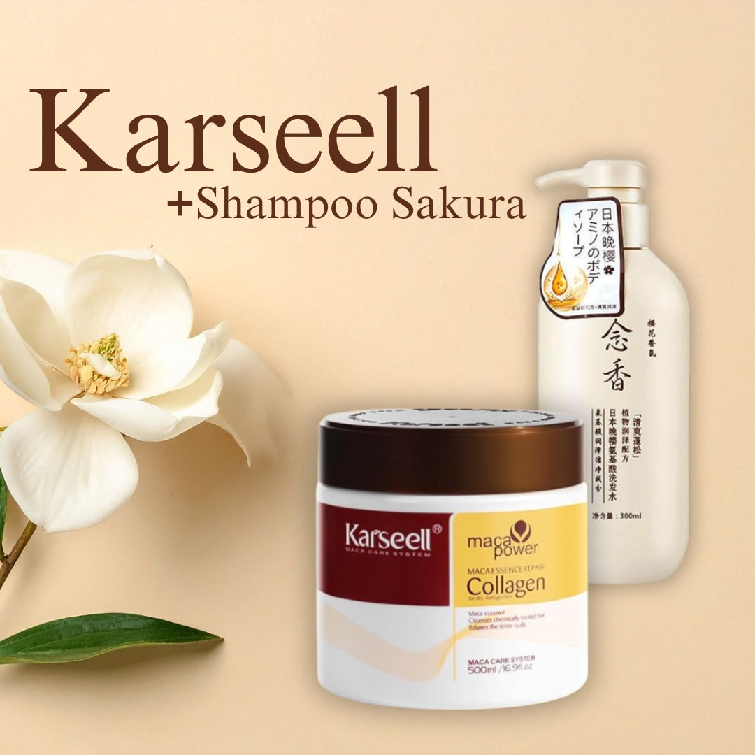 2x Karseell Collagen Hair Mask Cream  500ml – Original | كريم شعر كارسيل